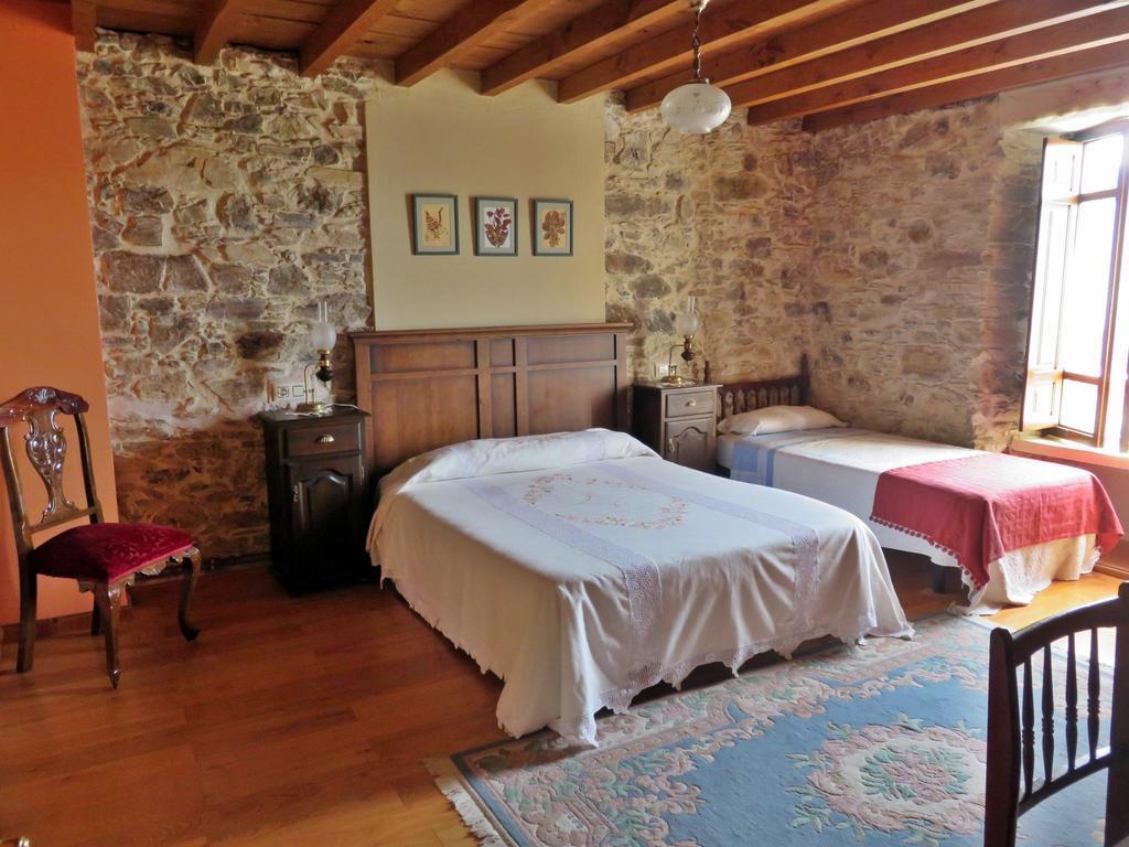 Casa Rural A Pasada Cedeira Habitación foto